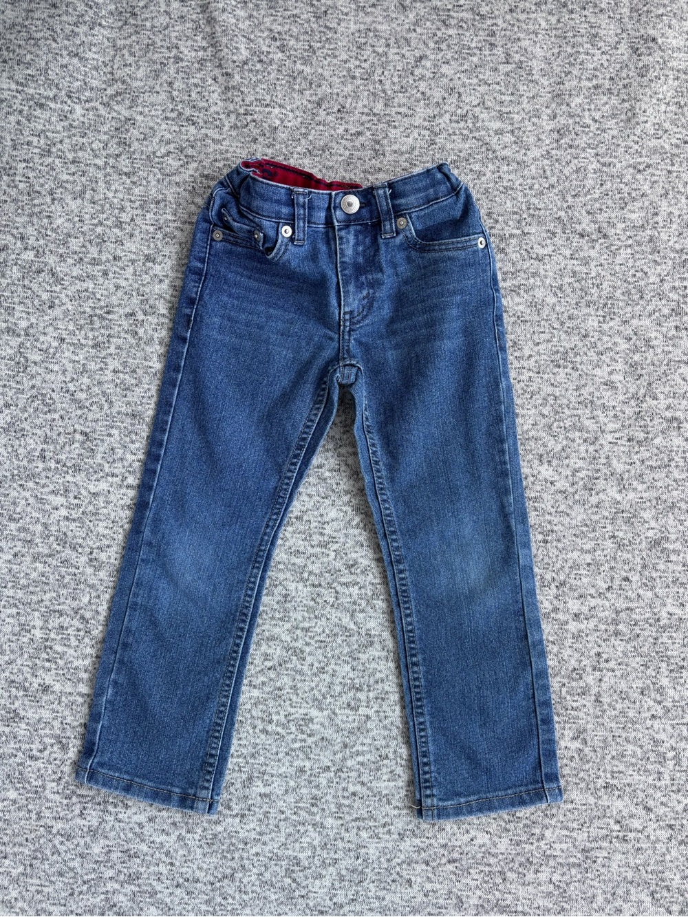 Girls Levi’s 511 Medium Wash Jeans